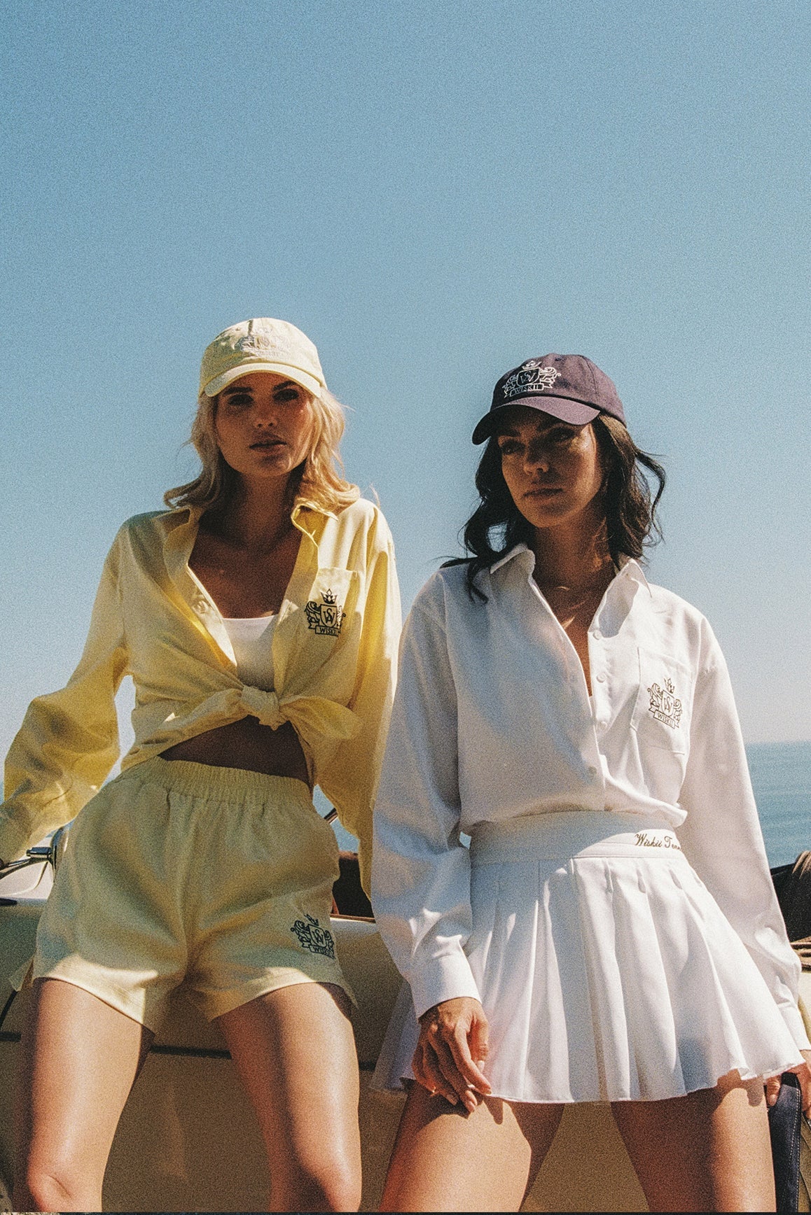 Riviera High Waist Cotton Short