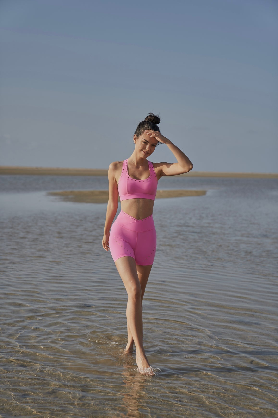 V-waist Laser Cut Sports Short