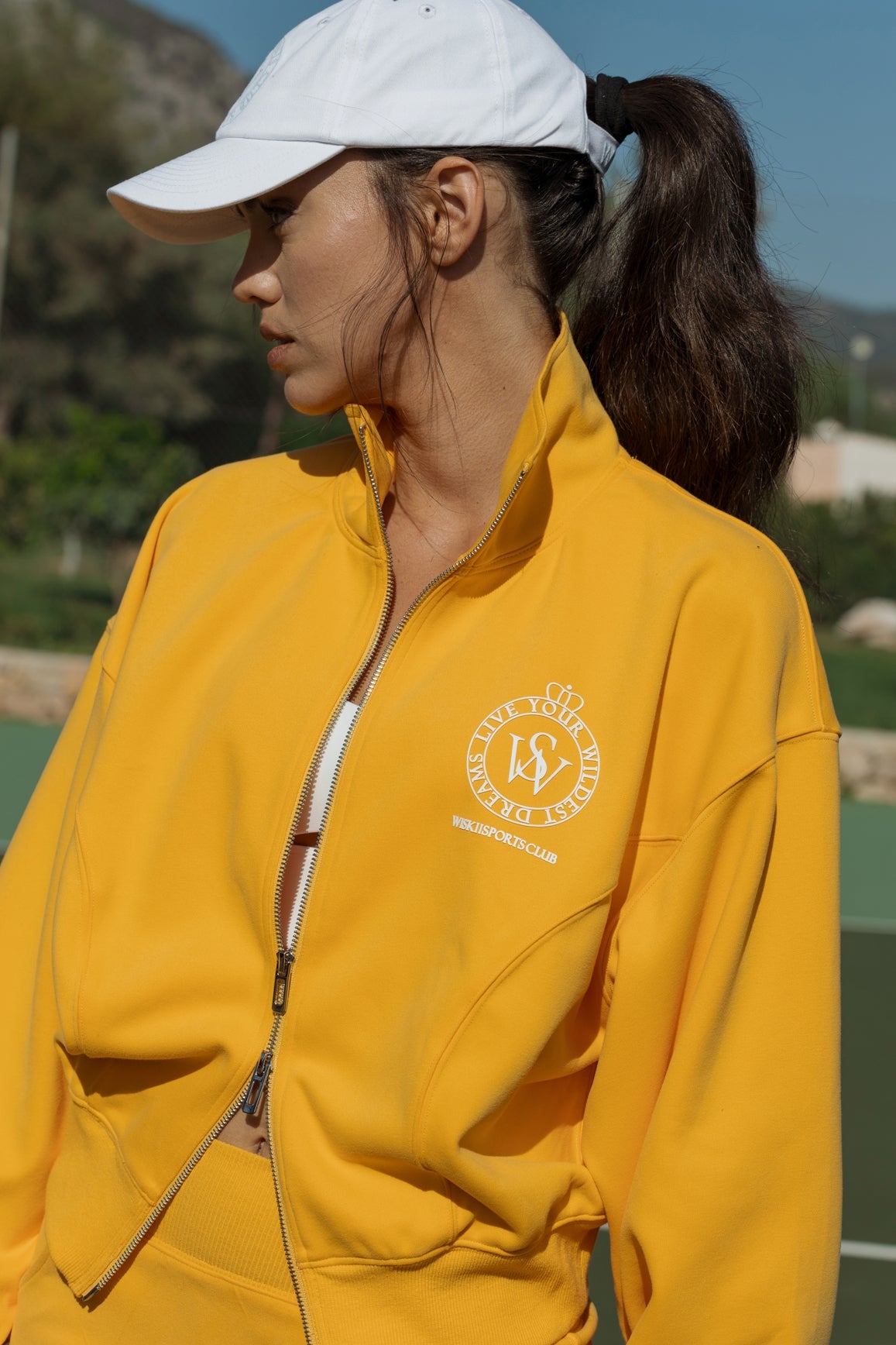 WISKII Two-Way Zipper Jacket