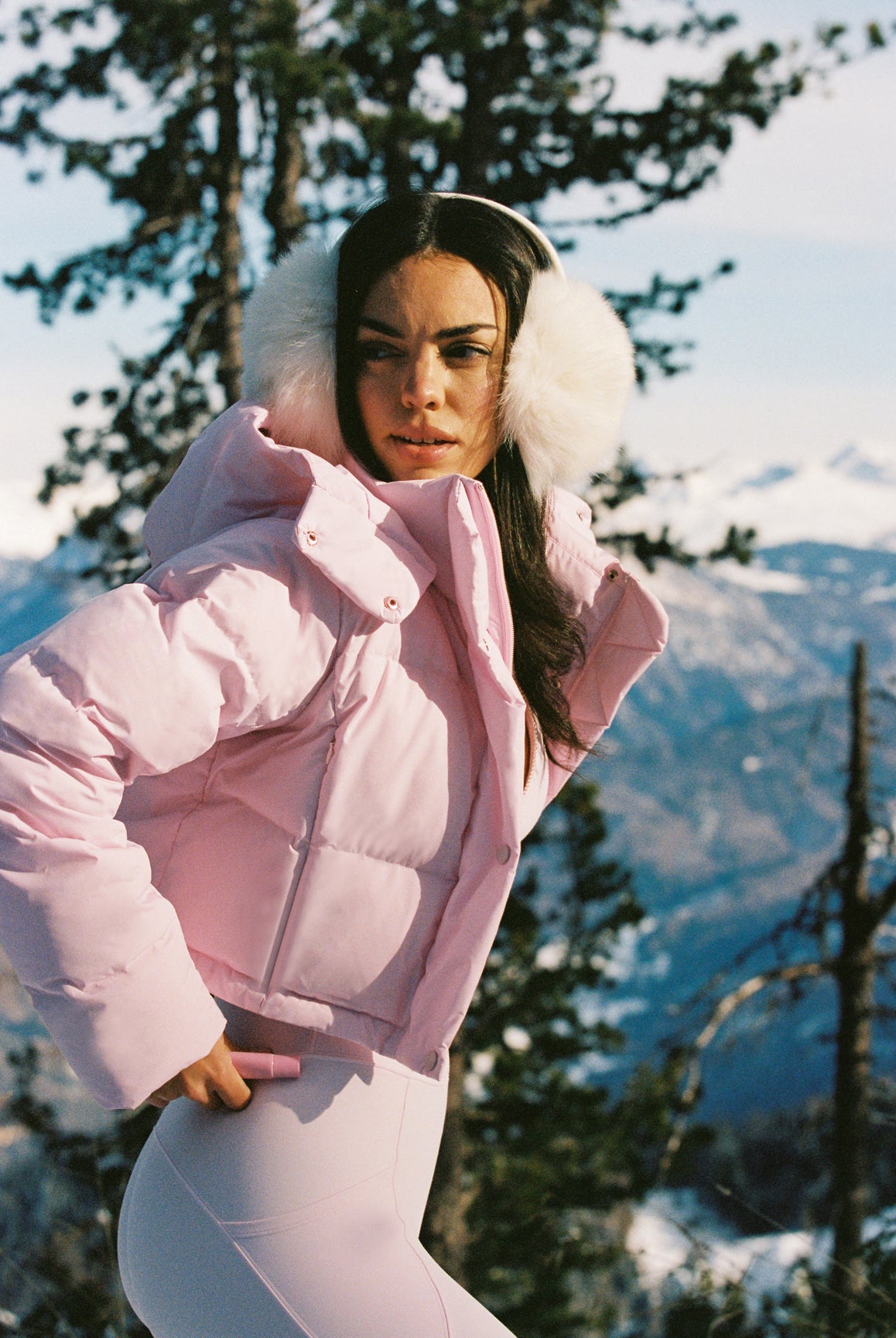 WISKII Cropped Convert Down Jacket