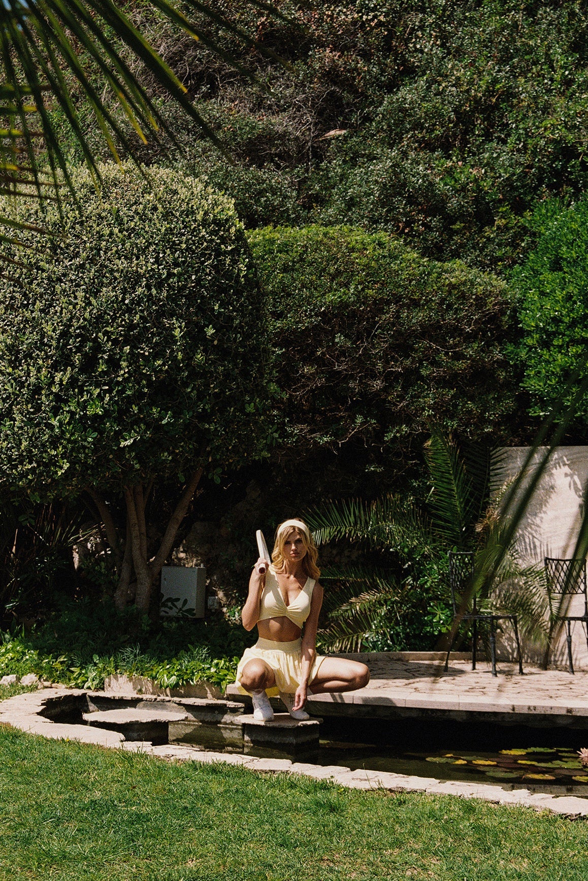 Riviera Floral Ruched Bra