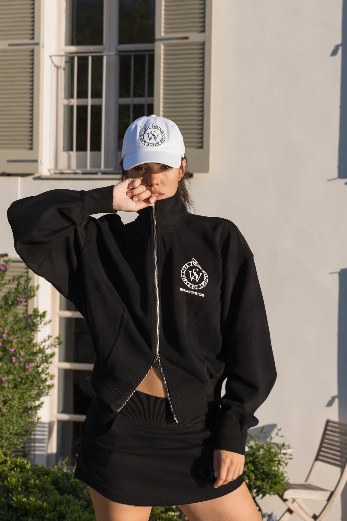 WISKII Two-Way Zipper Jacket