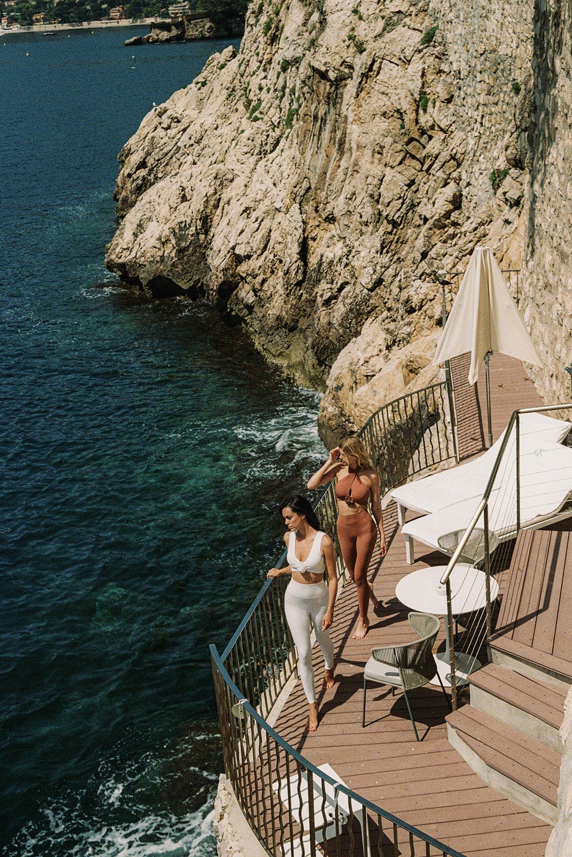 Riviera Floral Crisscross Bra