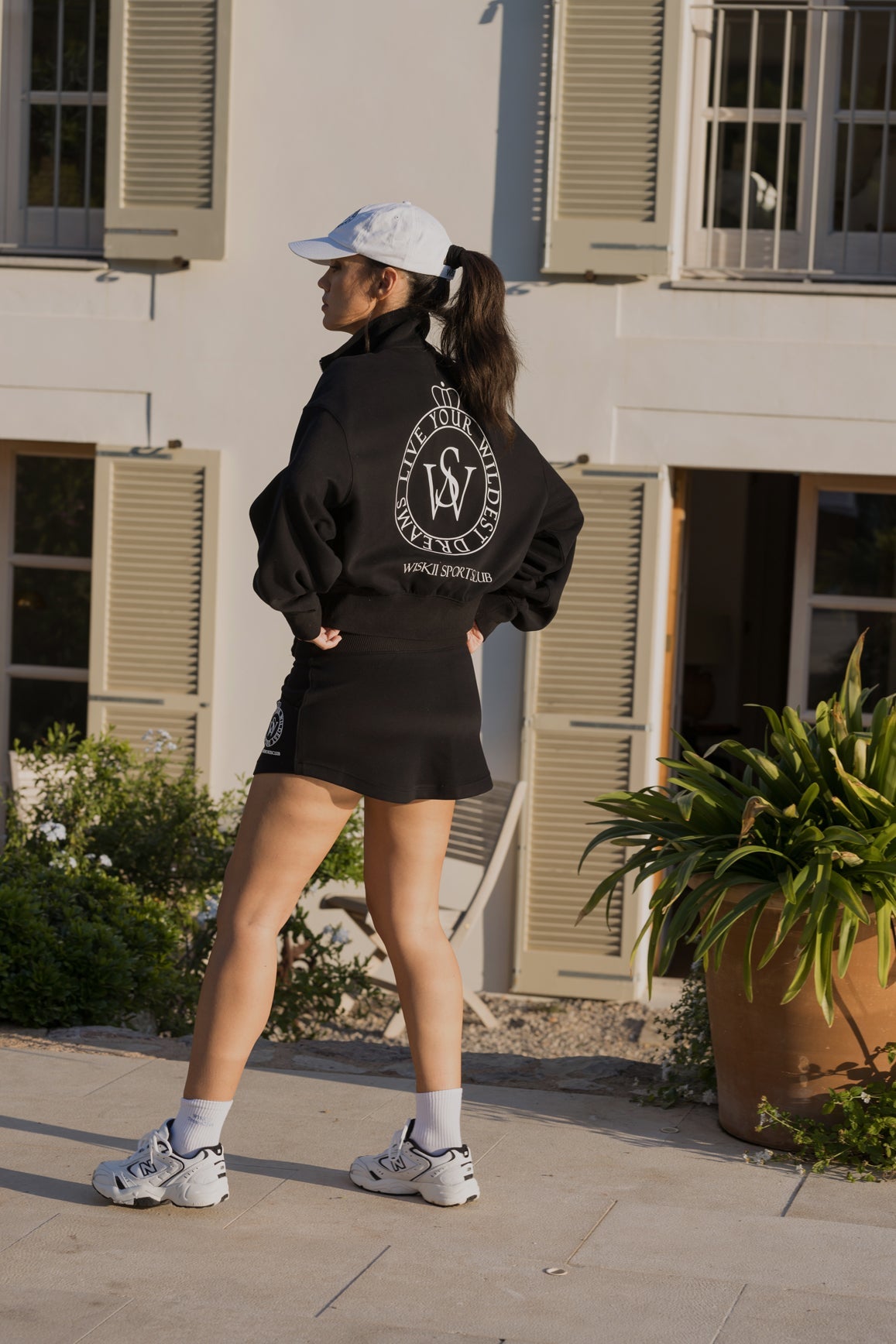 WISKII Two-Way Zipper Jacket