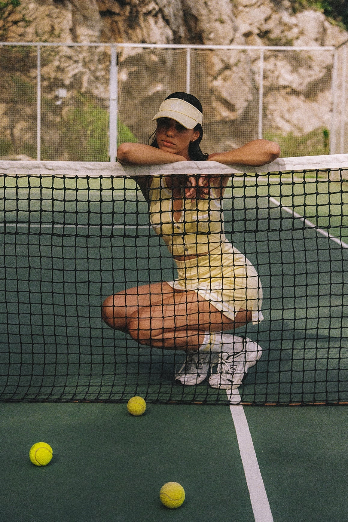 Mirto Knit Button Tank Top