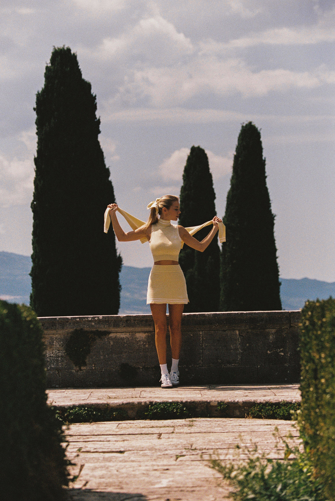 Mirto Knit Mock Neck Tank