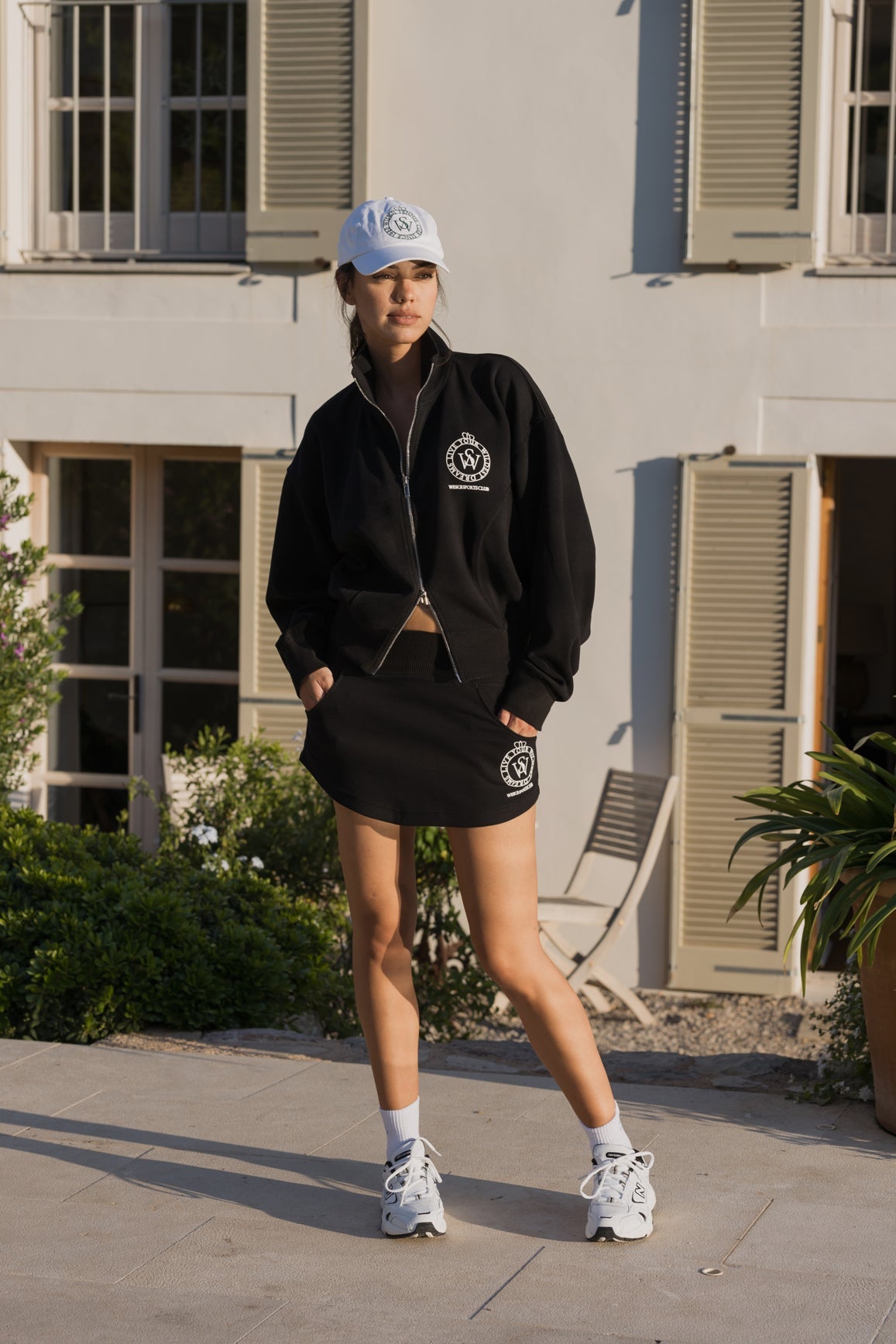 WISKII Two-Way Zipper Jacket