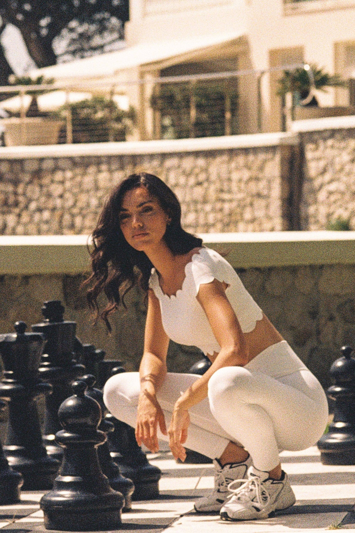 Riviera V-waist Scrunch Legging