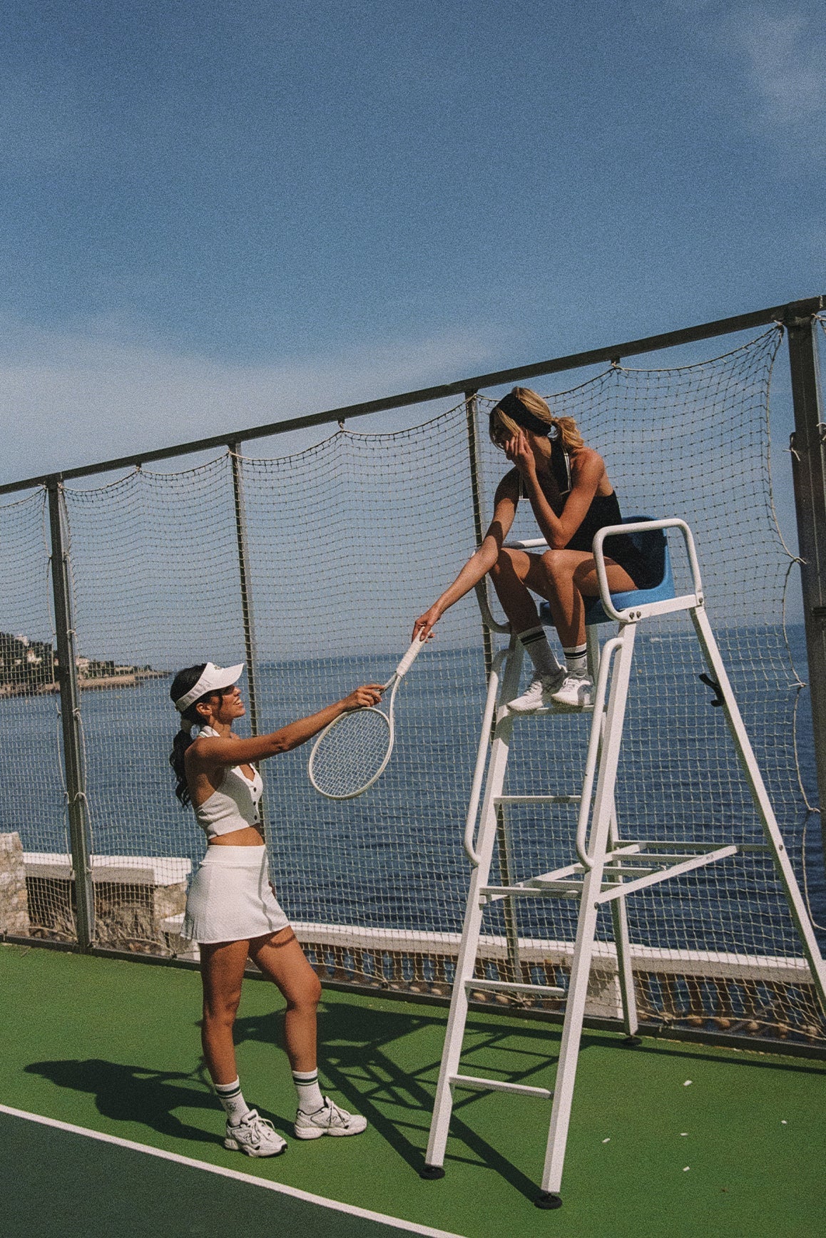 Riviera Jacquard Knit Skirt